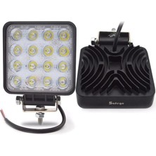 Adet 16 Ledli Off Road Çalışma Lambası/projektör 48WATT 12V / Yugo