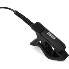 - CM-300-BK Klip Tipi Tuner Için Geliştirilmiş Tasarım Kontak Mikrofonu - Siyah
