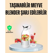 Uravas Store 1200MAH Şarjlı Hafif Pratik Taşınabilir Blender