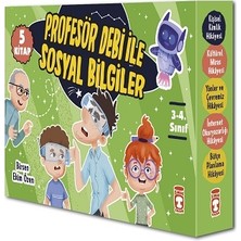 Timaş Çocuk Profesör Debi Ile Sosyal Bilgiler Set (5 Kitap)