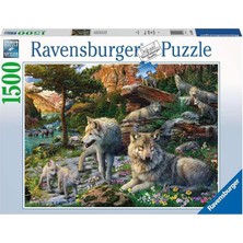 165988 Kurtlar Yetişkin Puzzle, 1500 Parça