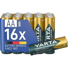 Power On Demand Rech. Power Aa 2100MAH 2x8 Foil