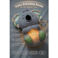 Denapcal Uyku Arkadaşı Koala Peluş Oyuncak Müzikli Işıklı Nefes Alan Bebek Uyku Arkadaşı +0 Yaş
