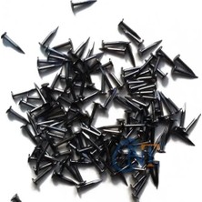 Nemere Klips, Menteşe, Ayağı Çivisi 7mm Çelik - Siyah 10GR