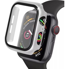 Uravas Store Watch 41MM Camlı Kasa Ekran Koruyucu - Gümüş