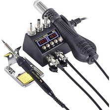 Havya Sıcak Hava Üflemeli Havya Istasyonu Lehim Makinesi