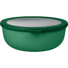 - Multi Bowl Cirqula Round - Kapaklı Saklama Kabı - Buzdolabı Için Hava Geçirmez Saklama Kutusu ve Mikrodalga Fırın Kabı Olarak Uygundur - 2250 ml - Canlı Mavi