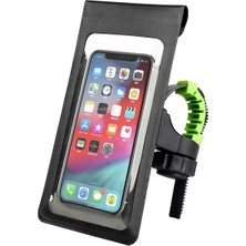 Uravas Store Ally F1-C Su Geçirmez Bisiklet Gidon Telefon TUTUCU-(5775)