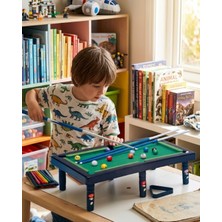 Mini Bilardo Oyunu Seti Evde Eğlenceli Masa Oyunu Çocuk ve Aile - Lisinya