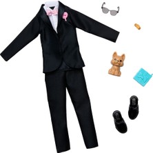 Poçi's World HWV77 Barbie + Ken Fashion - Damat Aksesuarları (Bebekler Ürüne Dahil Değildir.)