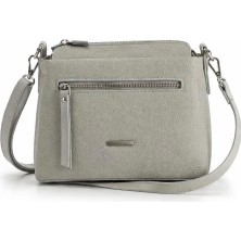 Ayarlanabilir Askılı Fermuar Detaylı Günlük Kadın El Çantası