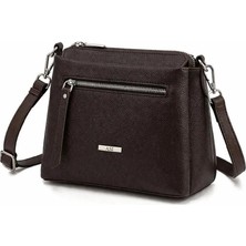 Ayarlanabilir Askılı Fermuar Detaylı Günlük Kadın El Çantası