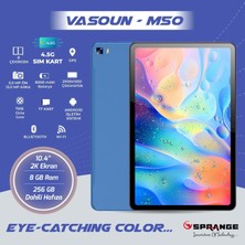 Midcom M50 10,4" IPS Ekran 8 Çekirdekli 4.5g Sim Kartlı 8gb Ram 256GB Dahili Hafıza Pc Tablet
