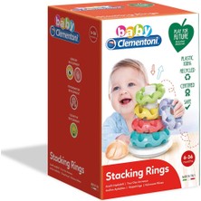 Poçi's World 17103 Baby Clementoni - Renkli Halkalar 6-36 Ay