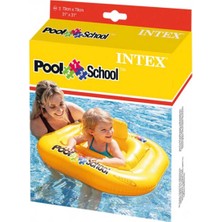 Uravas Store Intex Oturaklı Kare Bebe Flotoru 79 cm 56587