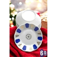 Uravas Store Melamin Çay Tabağı 6 Adet Geleneksel Türk Çay Bardağı Altlığı 721012