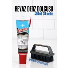 Uravas Store Beyaz Derz Dolgu Macunu Fayans Arası Temizlik Yenileme Çözümü 30 Metre 721594