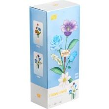 Poçi's World LZ4602 Loz Çiçek Blok Seti 488 Parça -Vagon Life