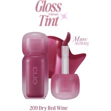 Clio Pigmentli, Parlak Bitişli Dolgunlaştırıcı Lip Gloss Clıo Volumate Gloss 209 Dry Red Wine
