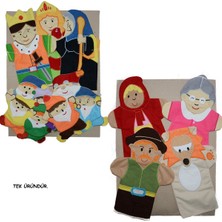 Poçi's World AND-5004 Masal Kahramanları Kukla Seti