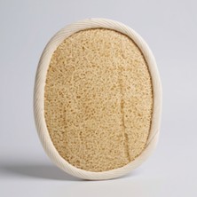 Wellasya Doğal Kabak Oval Kese  Peeling Etkili, Ölü Deri Arındırıcı, Vücut Temizleme Lifi