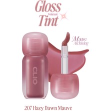 Clio Pigmentli, Parlak Bitişli Dolgunlaştırıcı Lip Gloss Clıo Volumate Gloss 207 Hazy Dawn Mauve