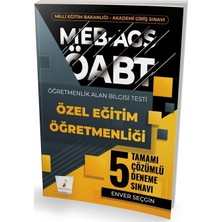 Akm Kitap Meb Ags Öabt Özel Eğitim Öğretmenliği Tamamı Çözümlü 5 Deneme Sınavı Pelikan Yayınları
