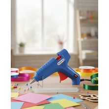 Kont Ev ve Hobi Için 60 W Silikon Tabancası 11 mm Uyumlu 5 Adet Hediye Silikon