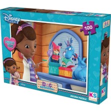 Poçi's World DOC714 Doc Mcstuffins 100 Parça Puzzle -Ks Puzzle