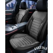 Galaxy Toyota Corolla Sedan 2013-2018 Uyumlu Fırtına Serisi Oto Koltuk Kılıfı Fermuarlı