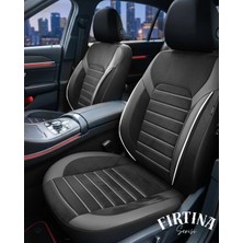 Galaxy Toyota Avensis Sedan 2015 Uyumlu Fırtına Serisi Oto Koltuk Kılıfı Fermuarlı