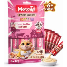 Colezium Tuklu ve Keçi Sütlü Yru Kedi A Ödül Sı 6 x 12 gr