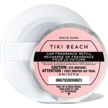 Bath & Body Works Tiki Beach Araba Kokusu Yedeği