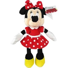Poçi's World 3414 Peluş Minnie  Kırmızı Elbiseli 25 cm -Sunman