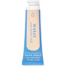 Bath & Body Works Water Ultra Hydration El Kremi 29 ml Hızlı Emilim ve Nemlendirme Özelliği