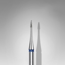 Staleks Elmas Manikür Freze Ucu Mini Ateş Model Mavi 1mm FA12B010-3