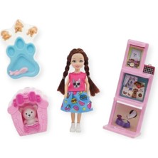 Uravas Store Pet Shop - Bakım Merkezi Oyun Seti - A8-14 - Esmer - 1 Adet
