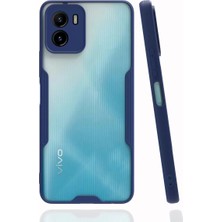 Uravas Store Y15S Kılıf Platin Silikon - Lacivert