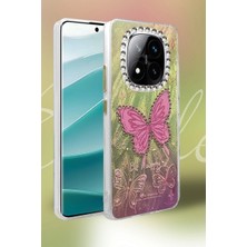 Uravas Store Note 14 4g Kılıf Blade Aynalı Desenli Kapak - Desen 3