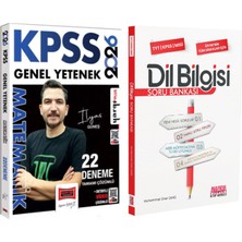 Akm Kitap Yargı 2026 Kpss Genel Yetenek Tamamı Çözümlü Matematik 22 Deneme ve Akm Dil Bilgisi Soru Bankası Seti 2 Kitap