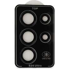 Uravas Store Galaxy S23 Pvd Metal Kamera Lens - Siyah