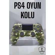 Kont Ps4 Oyun Kolu Kamuflaj Desenli Joystick