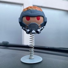 Elif Asya Ceyiz Tekstil Star Lord Sallanan Kafa Zıp Zıp Marvel Lisanslı