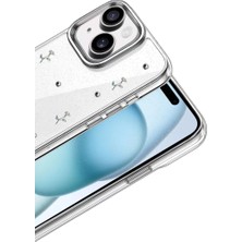 Elif Asya Ceyiz Tekstil Newface Apple iPhone 14 Fiyonk Desenli Kapak - Desen 4