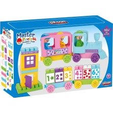 Poçi's World 03 605 Master Blok Rakamlı Tren -Pilsan Oyuncak