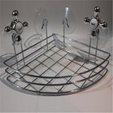 Uravas Store Banyo Organizeri - Çok Amaçlı Köşe Organizer Vantuzlu