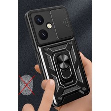 Uravas Store Y27 Kılıf Pars Lens Yüzüklü - Yeşil