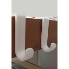 Uravas Store 7 Adet Çekmece Dolap Kapağı Mutfak Banyo Askısı Plastik Çok Amaçlı Askı Seti