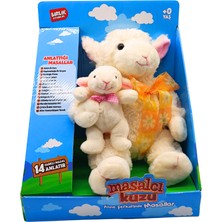 Birlik Oyuncak Uyku Arkadaşı Masal Anlatan Yavrulu Sevimli Koyun M-1117526-12