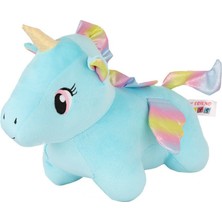 Poçi's World 5018 Kadife Mavi Unicorn -My Friend Toys